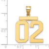 Polished Number Charms — 02