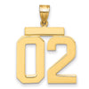 Polished Number Charms — 02