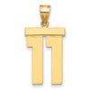 Polished Number Charms — 11