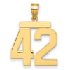 Polished Number Charms — 42