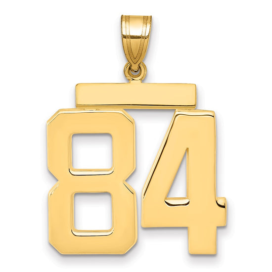 Polished Number Charms — 84