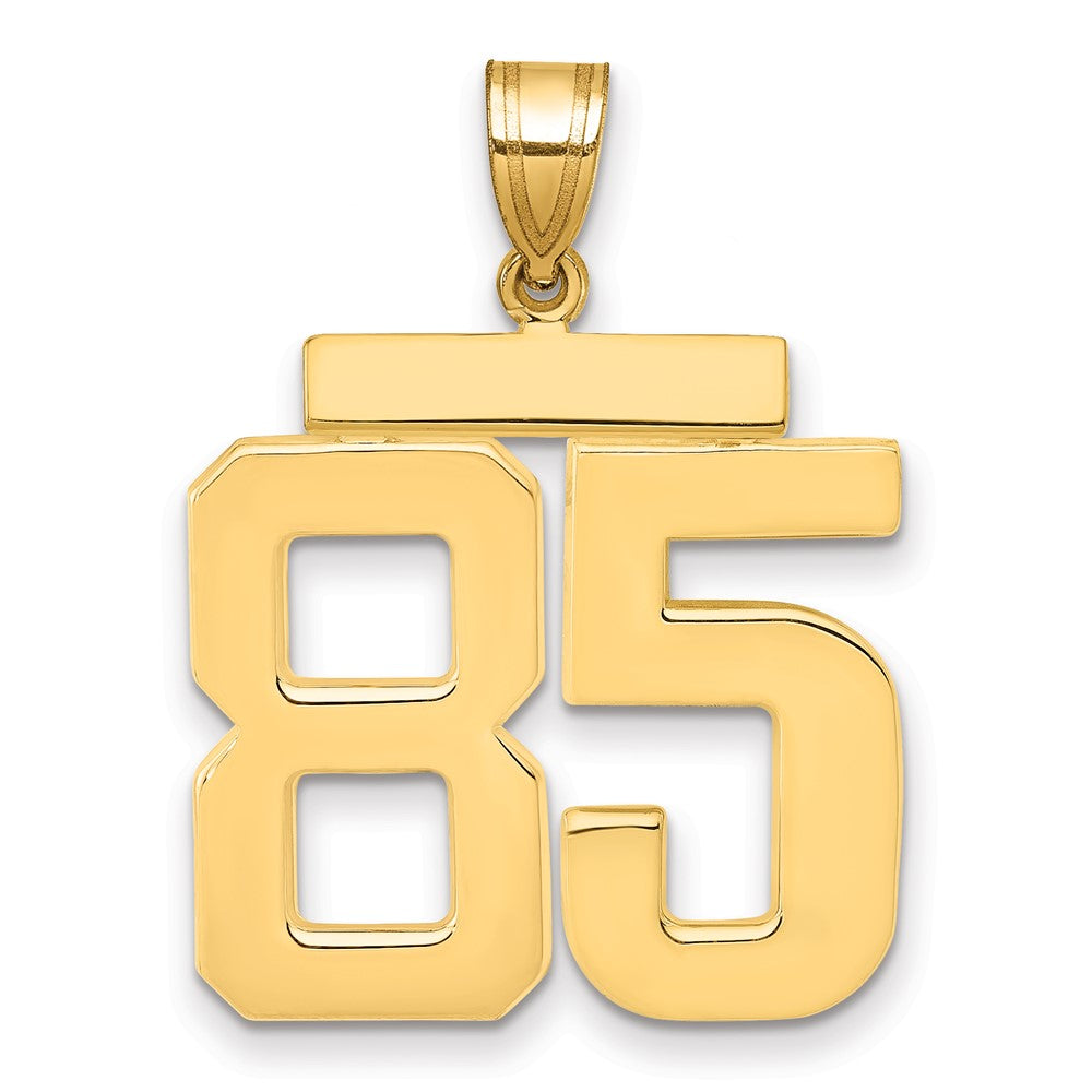 Polished Number Charms — 85