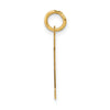 14k Small Polished Number 12 Charm