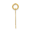 14k Small Polished Number 22 Charm