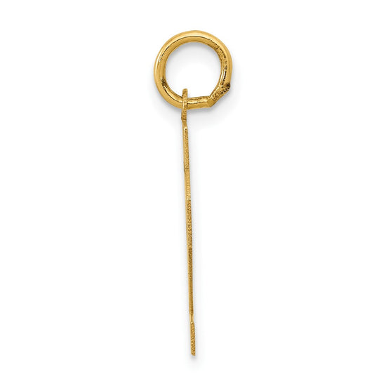 14k Small Polished Number 32 Charm