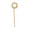 14k Small Polished Number 32 Charm