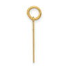 14k Small Polished Number 51 Charm