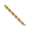 Gold (10K & 14K) Diamond-Cut Machine-Made Rope Chain
