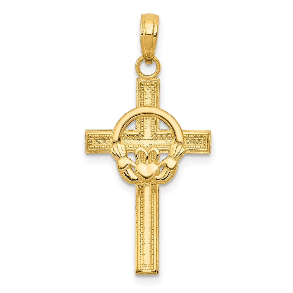 Gold Celtic Cross Pendant