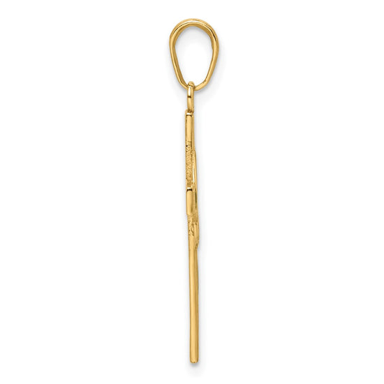 Gold Celtic Cross Pendant