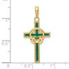 Gold Celtic Cross Pendant