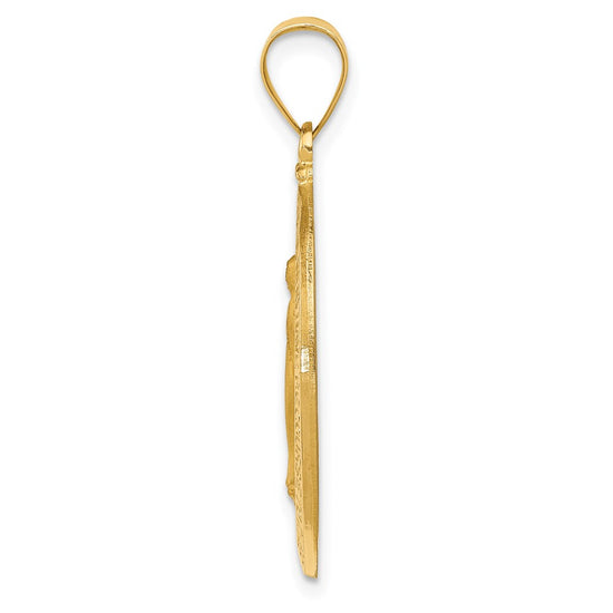 Gold Miraculous Medal Pendants