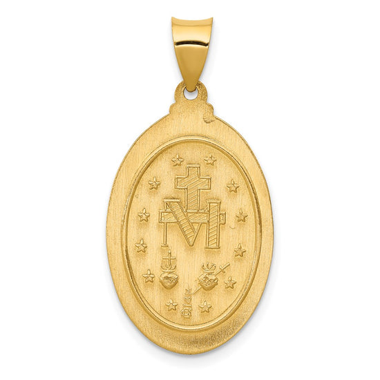 Gold Miraculous Medal Pendants