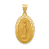 Gold Miraculous Medal Pendants