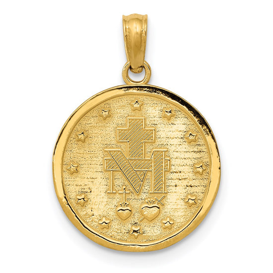 Gold Miraculous Medal Pendants