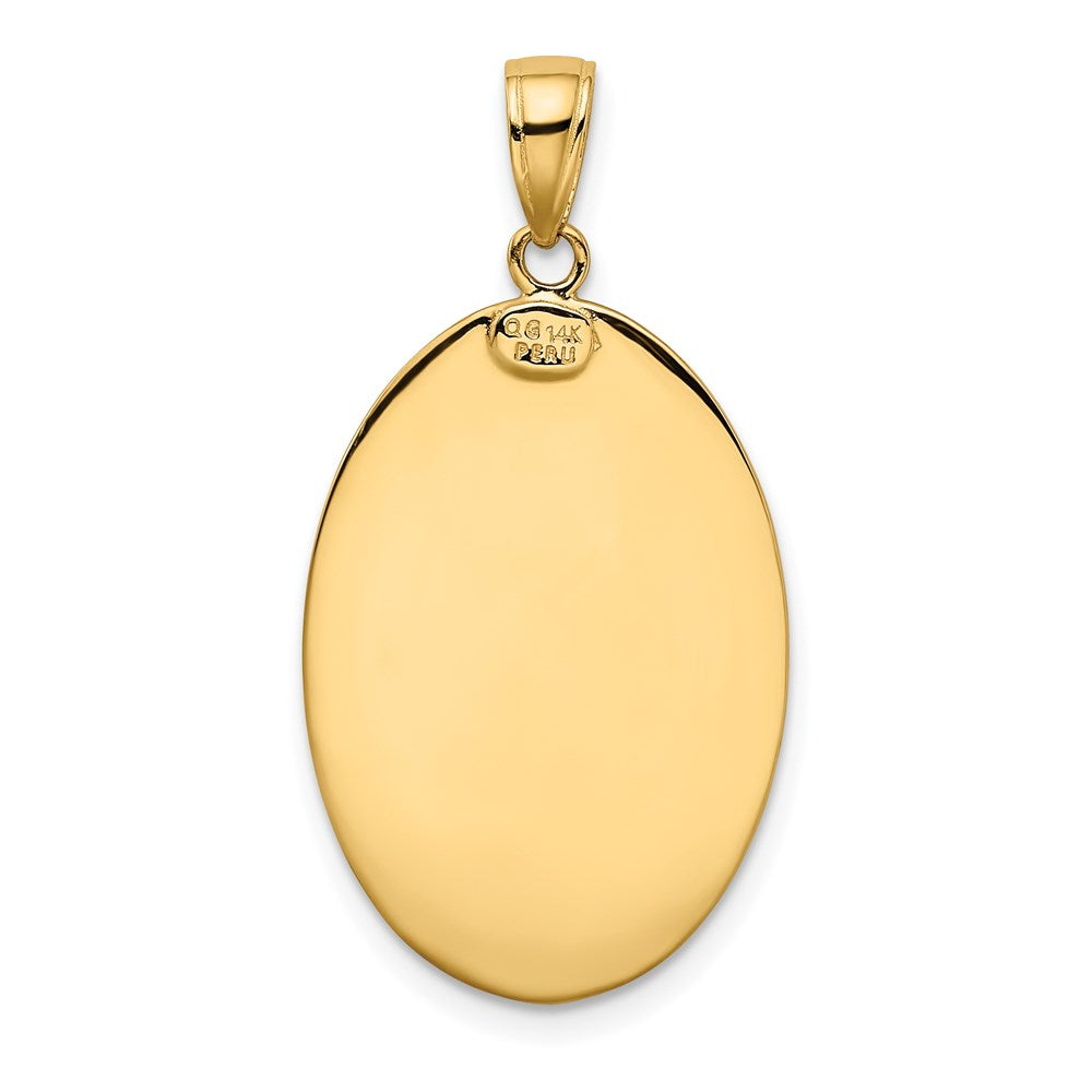 Gold St. Christopher Pendants
