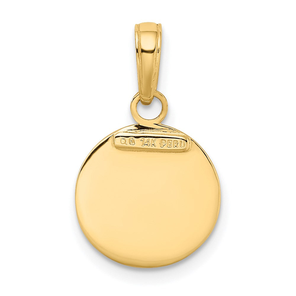 Gold St. Christopher Pendants