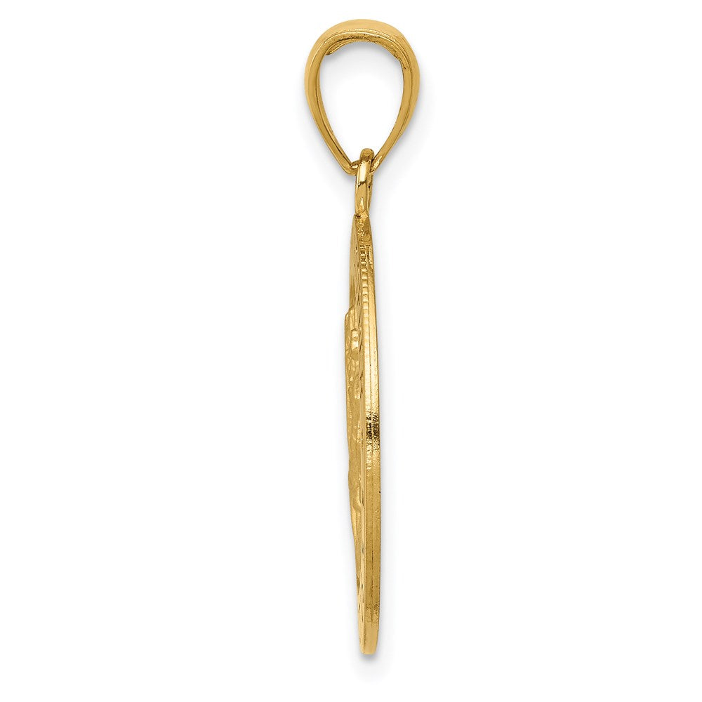Gold St. Christopher Pendants