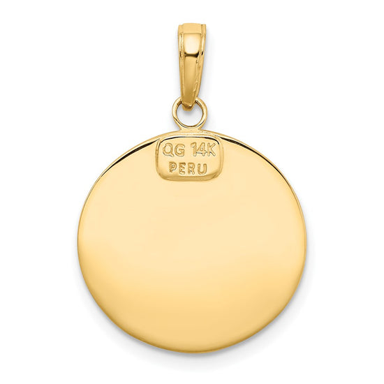 Gold St. Christopher Pendants