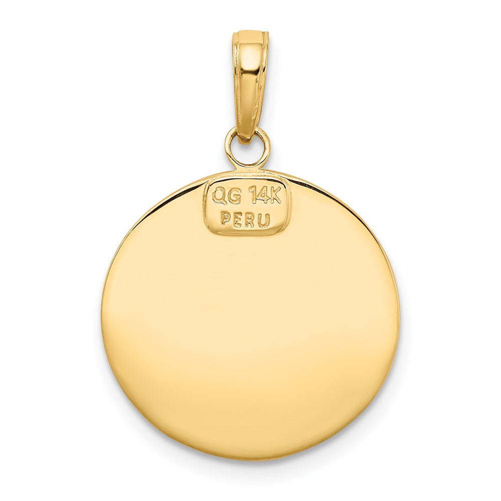 Gold St. Christopher Pendants
