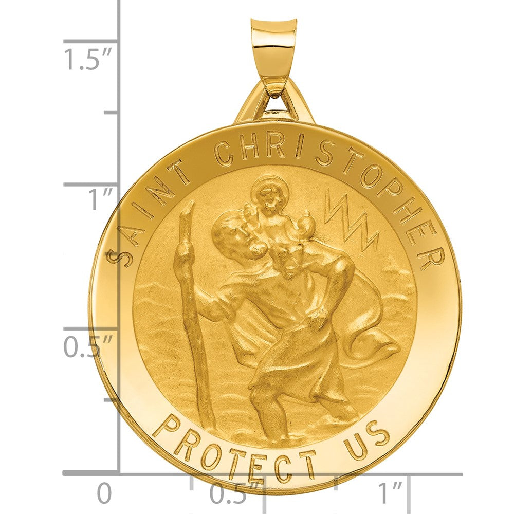 Gold St. Christopher Pendants