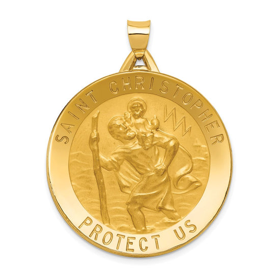 Gold St. Christopher Pendants