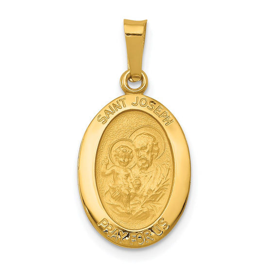 Gold St. Joseph Pendants