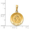 Gold St. Joseph Pendants