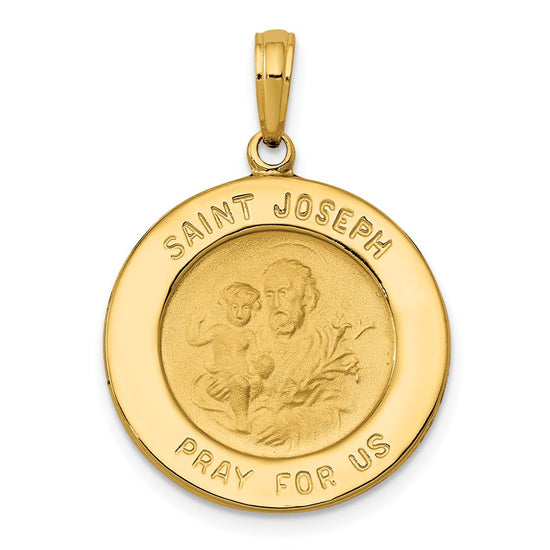 Gold St. Joseph Pendants