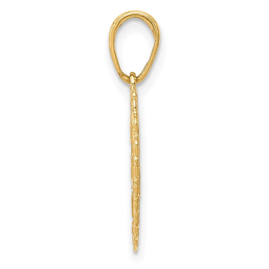 Gold Reversible FOR MY DAUGHTER Pendant