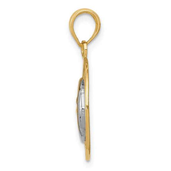 Gold Polished Celestial Pendants