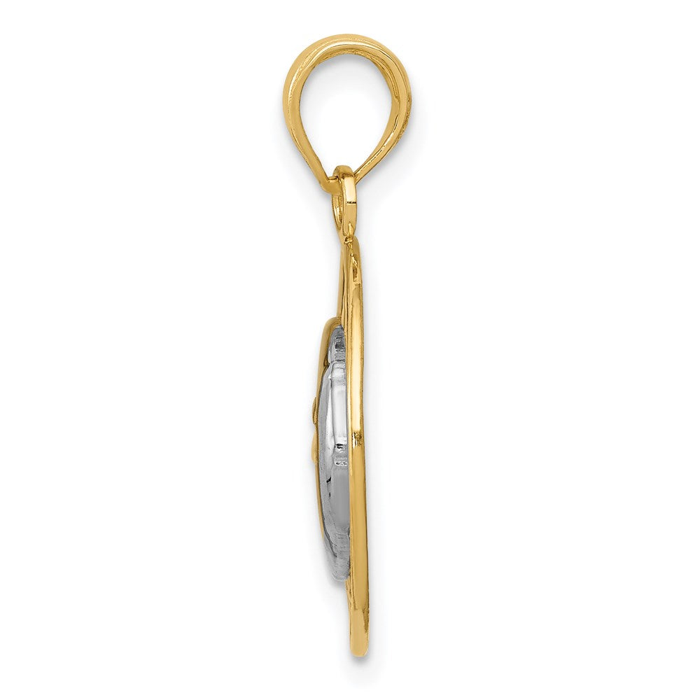 Gold Polished Celestial Pendants