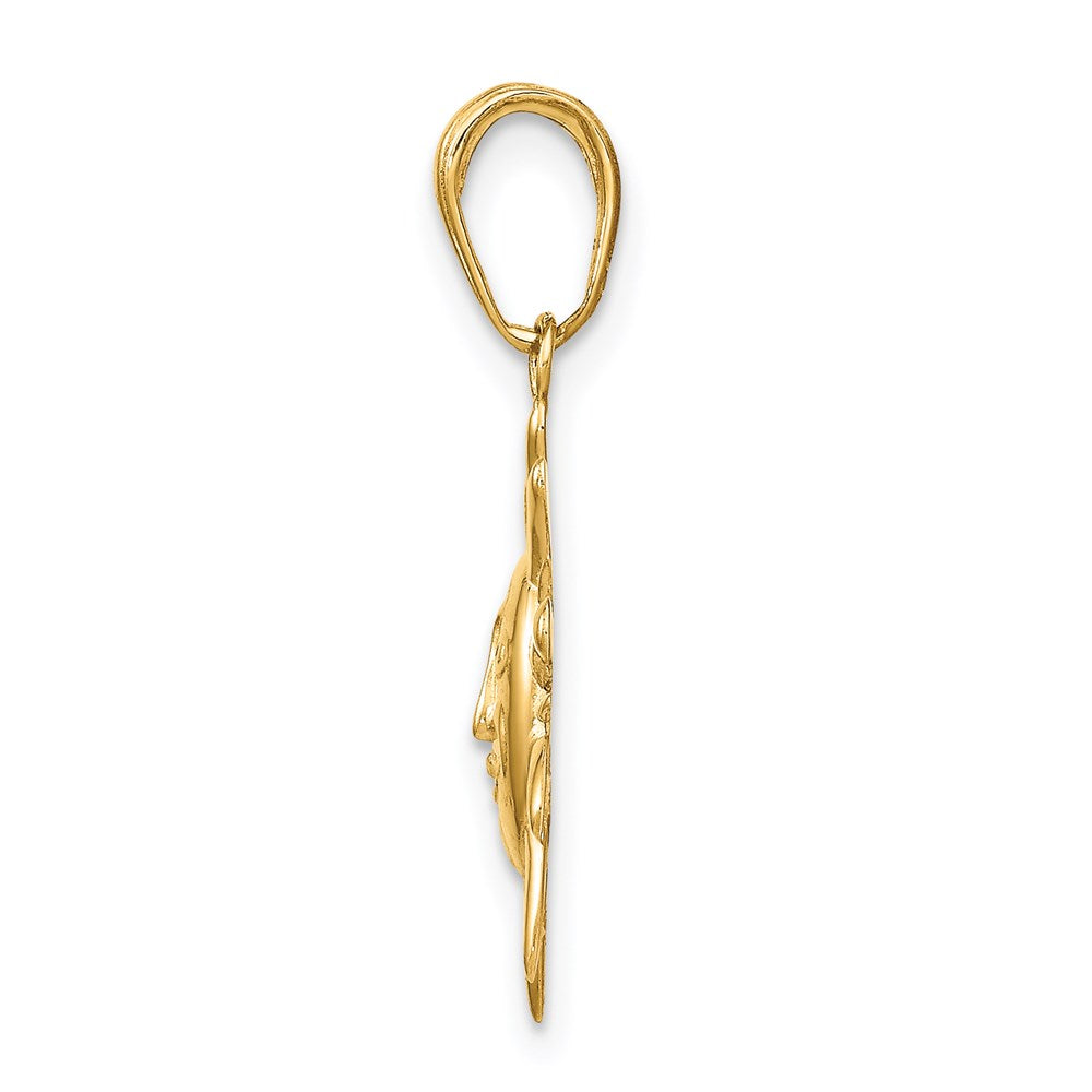 Gold Polished Celestial Pendants