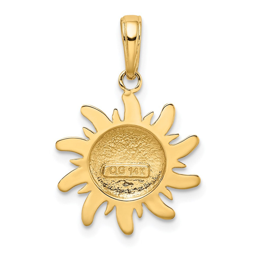 Gold Polished Celestial Pendants