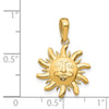 Gold Polished Celestial Pendants