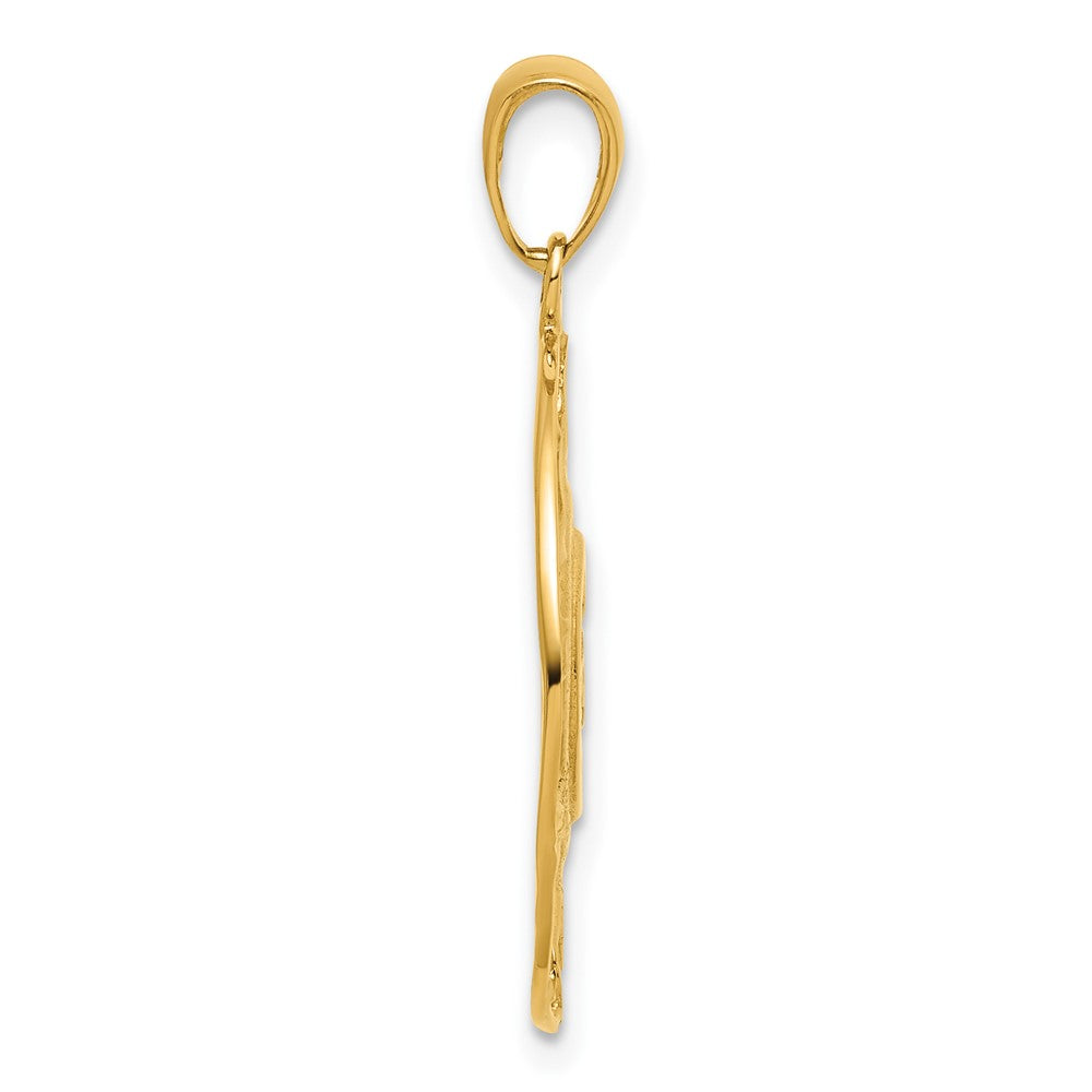 Gold Polished Celestial Pendants