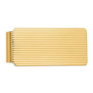 14k Mens Textured Money Clip