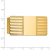 14k Mens Polished Money Clip
