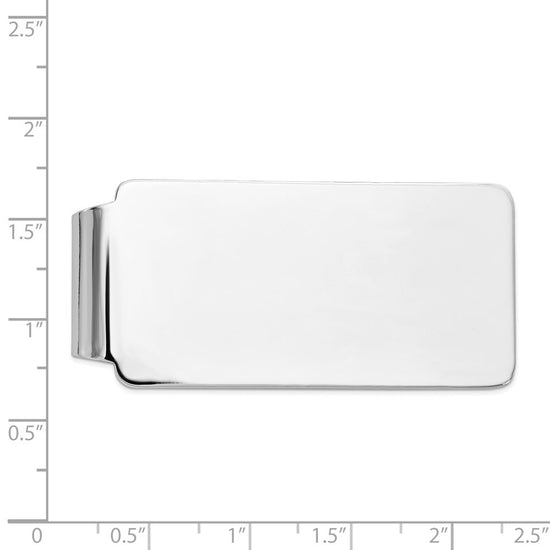 14k Men's Polished Money Clips