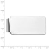 14k White Gold Men's Money Clip