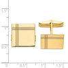 Men's Square w/Line Design Cuff Links