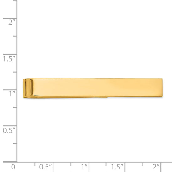 Gold Polished Tie Bar