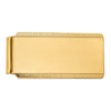 Engraveable Sandblasted Edge Money Clips
