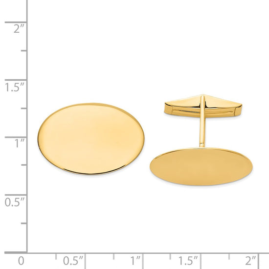 Oval Cuff Links