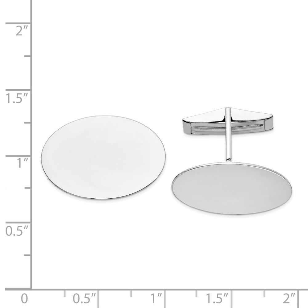 Oval Cuff Links