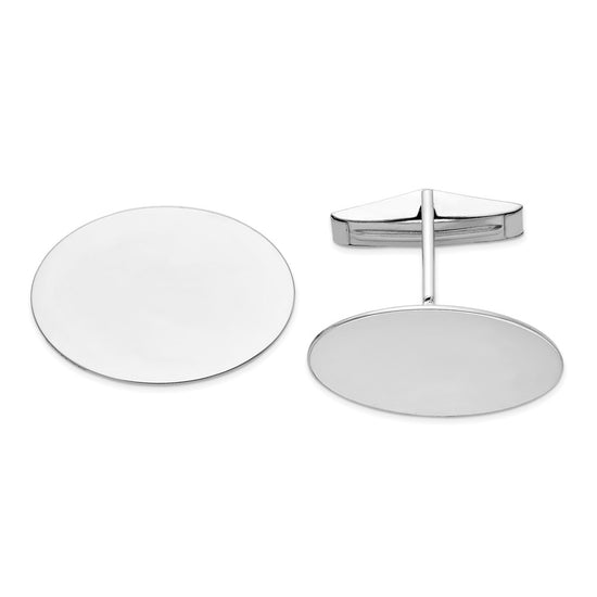 Oval Cuff Links