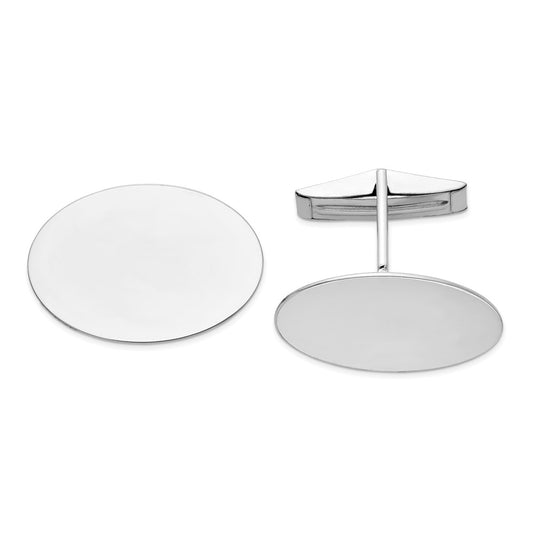 Oval Cuff Links