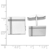 Men's Square w/Line Design Cuff Links