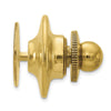 Men's Oval High Polished Tie Tacs