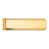 Gold Grooved Engravable Tie Bar
